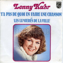 [Pochette de Y’a pas de quoi en faire une chanson (Lenny KUHR)]