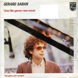 [Pochette de Une fille genre new-wave (Grard SABAN)]