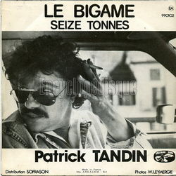 [Pochette de Seize tonnes (Patrick TANDIN) - verso]