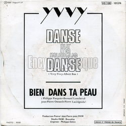 [Pochette de Danse sur ma musique, danse (YVVY) - verso]