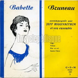 [Pochette de Gigi (Babette BRUNEAU)]