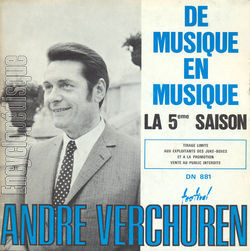 [Pochette de De musique en musique (Andr VERCHUREN)]