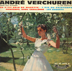 [Pochette de Printemps, avril carillonne (Andr VERCHUREN)]