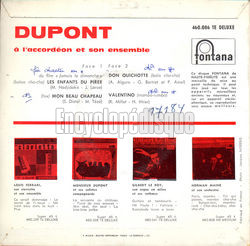 [Pochette de Les enfants du Pire (DUPONT) - verso]