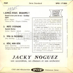 [Pochette de Aimez-vous Brahms ? (Jacky NOGUEZ) - verso]