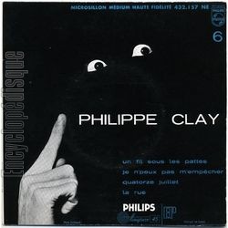 [Pochette de Un fil sous les pattes (Philippe CLAY)]