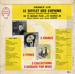 [Pochette de Les sifflet des copains (France LYS) - verso]