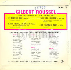 [Pochette de Les filles du Midi (Gilbert ROUSSEL) - verso]