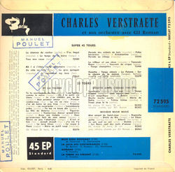 [Pochette de Mon beau bougnat (Charles VERSTRAETE) - verso]