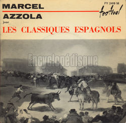 [Pochette de Les classiques espagnols (Marcel AZZOLA)]