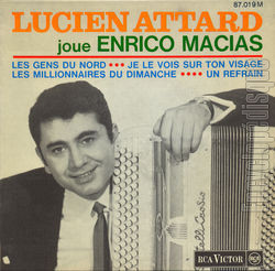 [Pochette de Lucien Attard joue Enrico Macias (Lucien ATTARD)]