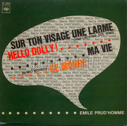 [Pochette de Sur ton visage une larme (mile PRUD’HOMME)]