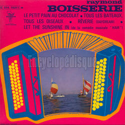 [Pochette de Tous les bateaux, tous les oiseaux (Raymond BOISSERIE)]