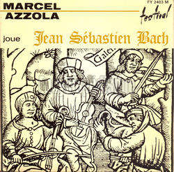 [Pochette de Marcel Azzola joue Jean-Sbastien Bach (Marcel AZZOLA)]