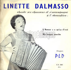 [Pochette de L’amour y’a qu’a d’vrai (Linette DALMASSO)]