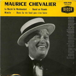 [Pochette de La marche de Mnilmontant (Maurice CHEVALIER)]