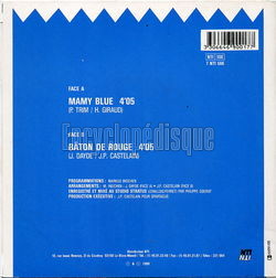 [Pochette de Mamy blue (dance mix 90) (Jol DAYD) - verso]