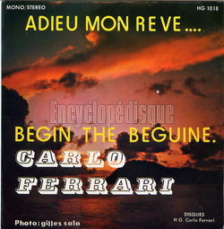 [Pochette de Adieu mon rve… (Carlo FERRARI)]