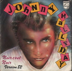 [Pochette de Noir c’est noir (version 82) (Johnny HALLYDAY)]