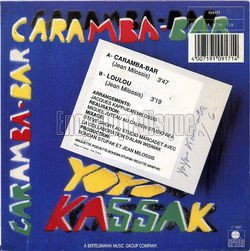 [Pochette de Caramba-bar (Yoyo KASSAK) - verso]