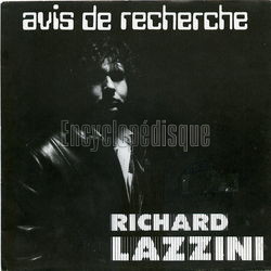 [Pochette de Avis de recherche (Richard LAZZINI)]