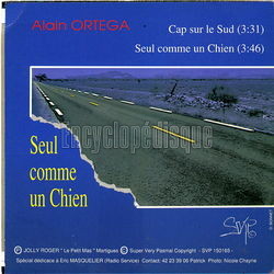 [Pochette de Cap sur le Sud (Alain ORTEGA) - verso]