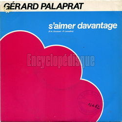 [Pochette de S’aimer davantage (Grard PALAPRAT)]