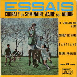 [Pochette de Essais (CHORALE DU SMINAIRE D’AIRE-SUR-ADOUR)]