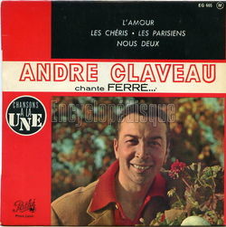 [Pochette de Andr Claveau chante Ferr… (Andr CLAVEAU)]