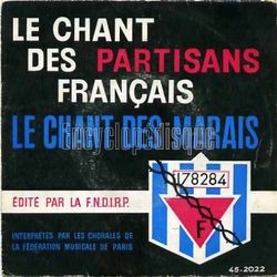 [Pochette de Le chant des partisans franais (Les CHORALES DE LA FDRATION MUSICALE DE PARIS)]