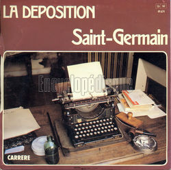 [Pochette de La dposition (Richard St GERMAIN) - verso]