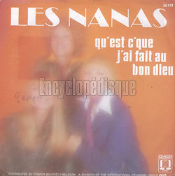 [Pochette de Le Cœur  l’envers (Les NANAS) - verso]