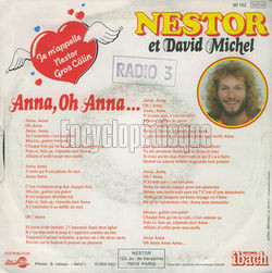 [Pochette de Anna, oh Anna… (NESTOR) - verso]