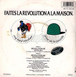 [Pochette de Rvolution 89 (Les OPPORTUNISTES) - verso]