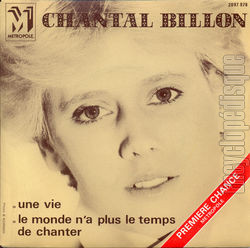 [Pochette de Une vie (Chantal BILLON)]