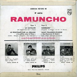 [Pochette de Le cavalier - 6me srie (RAMUNCHO) - verso]