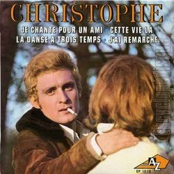 [Pochette de Je chante pour un ami (CHRISTOPHE)]