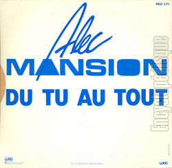 [Pochette de Dans l’eau de Nice (Alec MANSION) - verso]