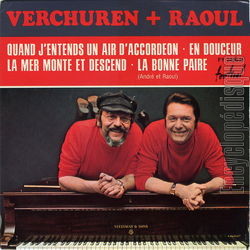 [Pochette de Quand j’entends un air d’accordon (Verchuren + Raoul)]