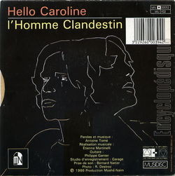 [Pochette de Hello Caroline (Antoine TOM) - verso]