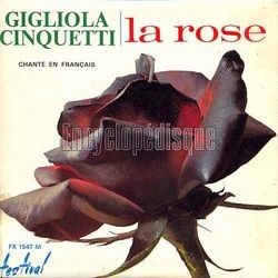 [Pochette de La rose (Gigliola CINQUETTI)]