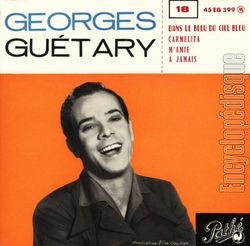 [Pochette de Dans le bleu du ciel bleu - N18 (Georges GUTARY)]