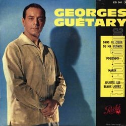 [Pochette de Dans le cœur de ma blonde (Georges GUTARY)]