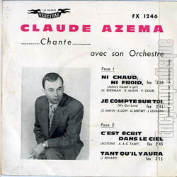 [Pochette de crit dans le ciel (Claude AZMA) - verso]