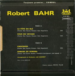 [Pochette de La fte du bl (Robert BAHR) - verso]