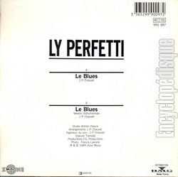 [Pochette de Le blues (LY PERFETTI) - verso]