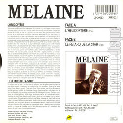 [Pochette de L’hlicoptre (MELAINE) - verso]