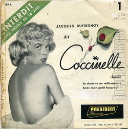 [Pochette de Je cherche un millionnaire (COCCINELLE)]