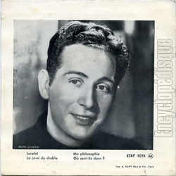 [Pochette de Chansons claires 1re srie (Charles TRENET) - verso]