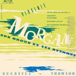 [Pochette de Un fil sous les pattes (Virginie MORGAN)]